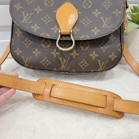 💕DISCONTINUED Crossbody/Shoulder LOUIS VUITTON Saint Cloud GM Monogram - Picture 6 of 16